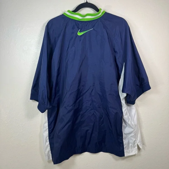 Vintage Nike Windbreaker Jacket Shirt Seahawk Colors Pullover Mens Size XL 90’s - Picture 5 of 16